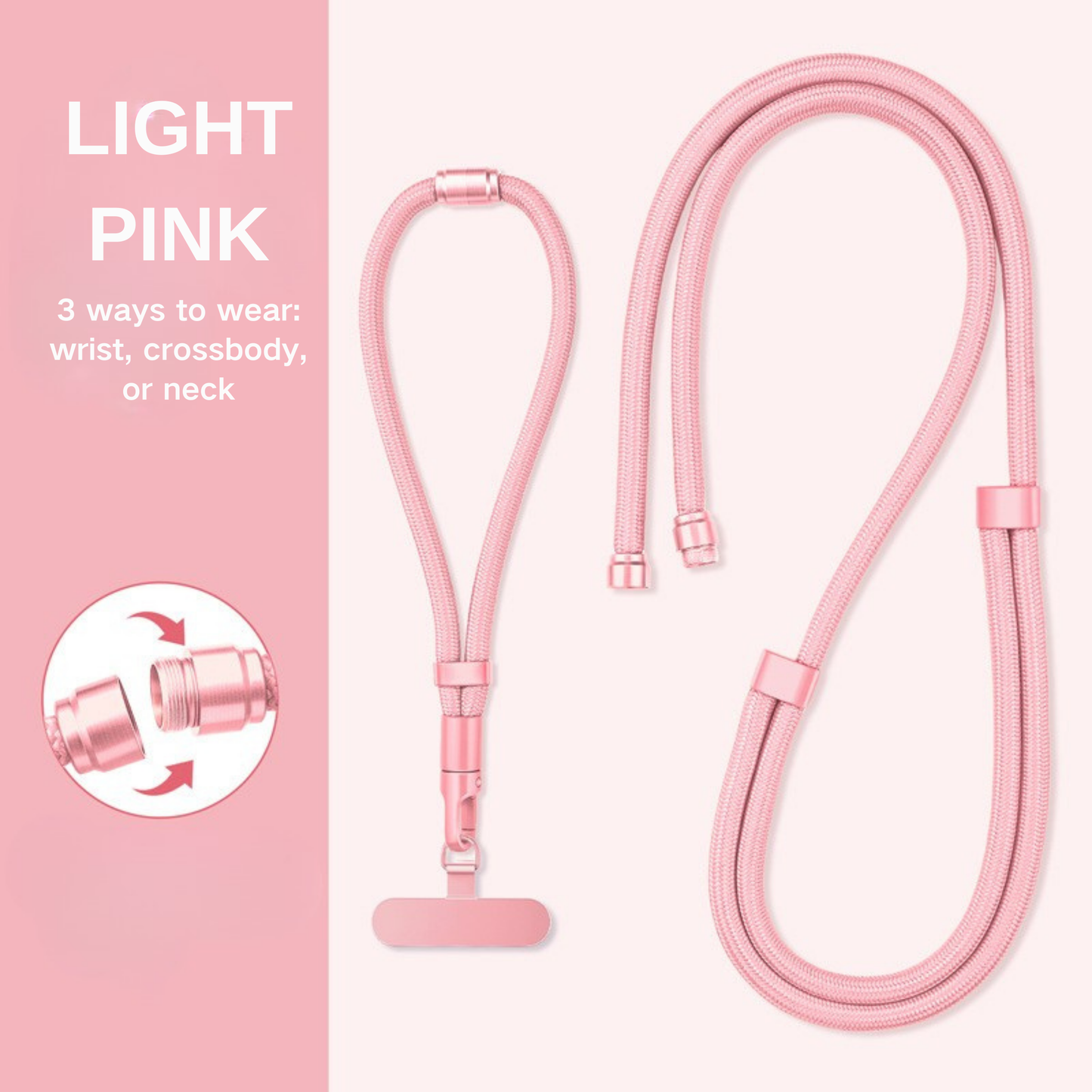 Convertible 3-in-1 phone strap