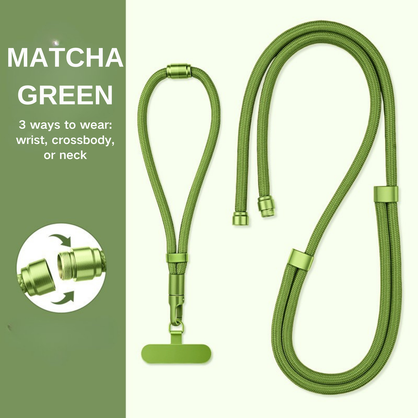 Convertible 3-in-1 phone strap